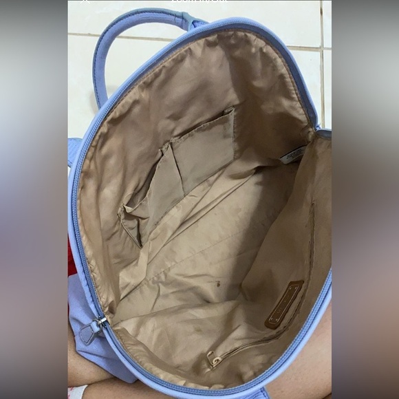 Nine West Purple Satchel Structured Design - Picture 3 of 5